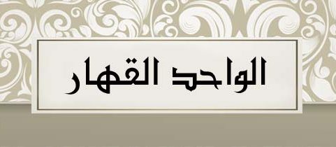 الواحد القهار | الأستاذ الدكتور / أمير الحدادا